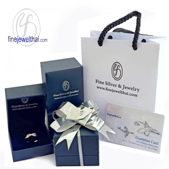 Diamond-CZ-Silver-Wedding-Ring-Finejewelthai-R30103cz