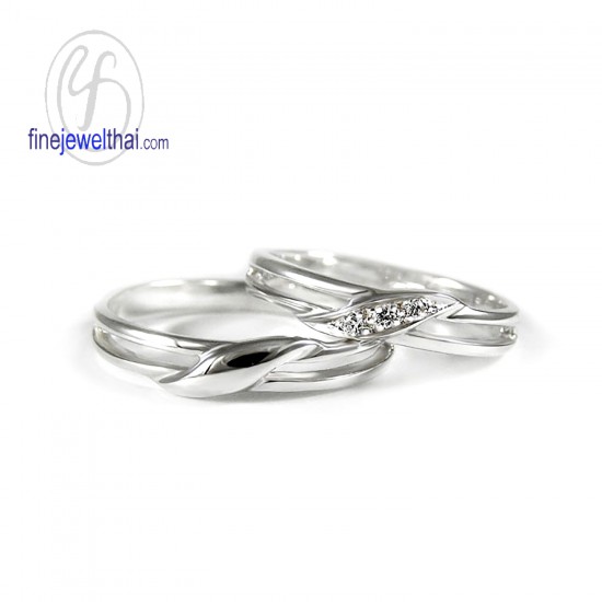 Palladium-Diamond-wedding-Ring-finejewelthai - R124600_DPD