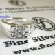 แหวนเพชร-แหวนเงิน-เพชรสังเคราะห์-เงินแท้-แหวนหมั้น-แหวนแต่งงาน-R1175cz 
