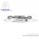  Aquamarine Birthstone Silver Ring-R1250aq