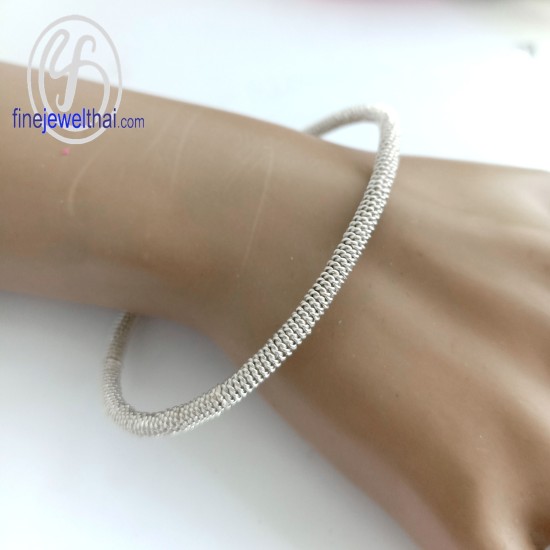 กำไลสาน-งานสุวัน-กำไลเงินแท้-finejewelthai-G305100 กำไลสาน-งานสุวัน-กำไลเงินแท้-finejewelthai-G305100