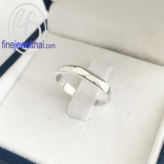 แหวนเงิน-แหวนเกลี้ยง-เงินแท้-R117200 แหวนเงิน-แหวนเกลี้ยง-เงินแท้-R117200