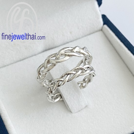 แหวนคู่-แหวนเกลี้ยง-แหวนเงินแท้-แหวนหมั้น-แหวนแต่งงาน-R1389_9000