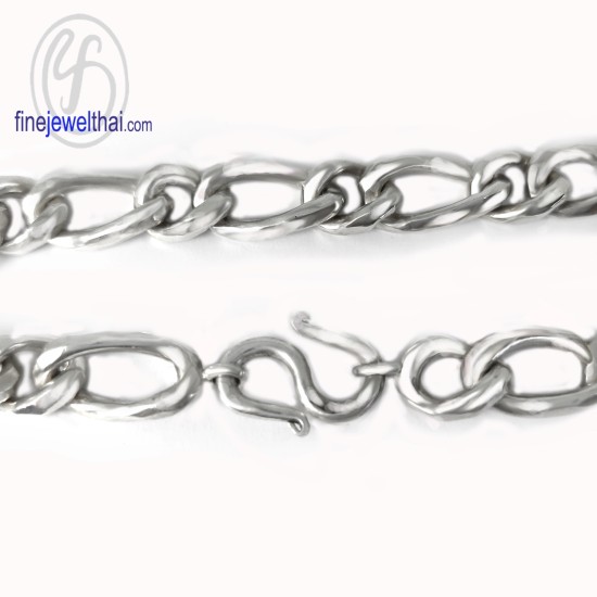 สร้อยแขนเงิน-สร้อยข้อมือเลส-สร้อยข้อมือ-finejewelthai-T102700