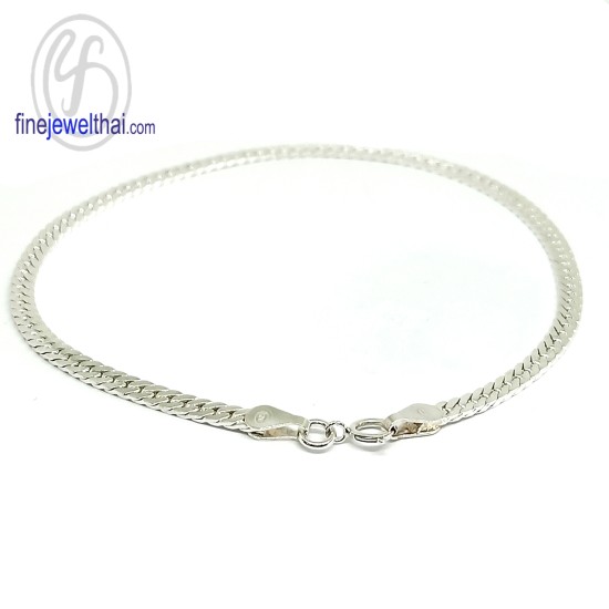 สร้อยแขนเงิน-สร้อยข้อมือเลส-สร้อยข้อมือ-finejewelthai-T223800