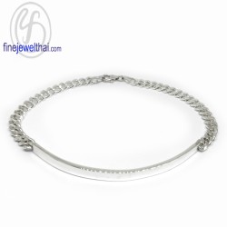สร้อยแขนเงิน-สร้อยข้อมือเลส-สร้อยข้อมือ-finejewelthai-TGD130_2 สร้อยแขนเงิน-สร้อยข้อมือเลส-สร้อยข้อมือ-finejewelthai-TGD130_2