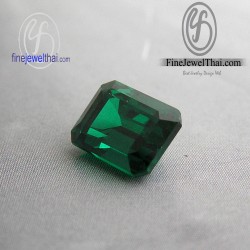 เพชรสังเคราะห์-เพชรcz-เพชรร่วง-czสีเขียว-ทรงสีเหลี่มผืนผ้า-IS0015