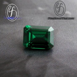 เพชรสังเคราะห์-เพชรcz-เพชรร่วง-czสีเขียว-ทรงสีเหลี่มผืนผ้า-IS0015