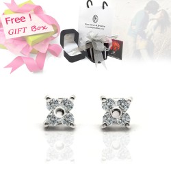 ต่างหูเพชร-ต่างหูเงิน-เพชรแท้-เงินแท้925-Diamond_Gift_set49