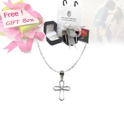 สร้อยคอเงินแท้-จี้ไม้กางเขน-จี้เพชร-เพชรแท้-เงินแท้-Finejewelthai-Diamond_Gift_set43