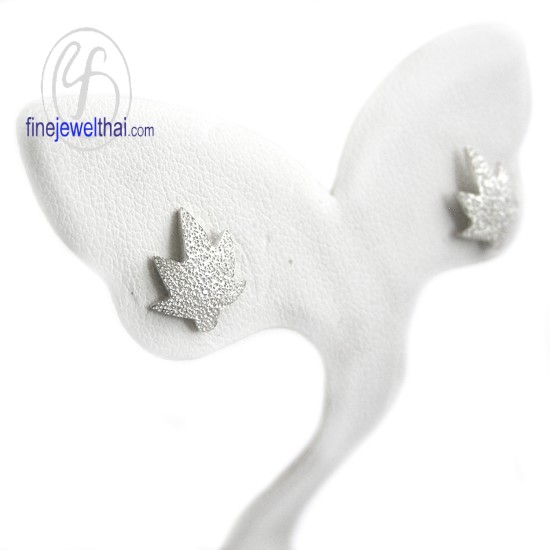 ต่างหูเงิน-เงินแท้925-ออกแบบพิเศษ-finejewelthai-E213900