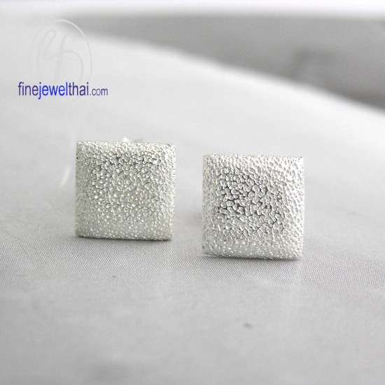 ต่างหู-ต่างหูเงิน-เงินแท้925-ออกแบบพิเศษ-finejewelthai-E308700