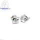 ต่างหูเพชร-ต่างหูดาว-ต่างหูเงิน-เพชรสังเคราะห์-เงินแท้925-E1004cz