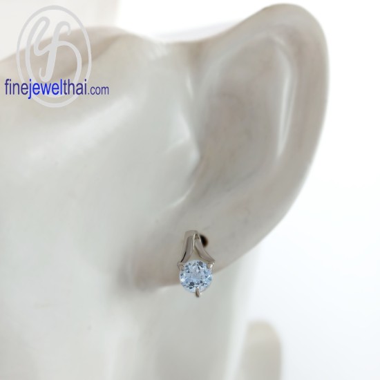 ต่างหูอะความารีน-ต่างหูเงิน-อะความารีนแท้-เงินแท้925-ออกแบบพิเศษ-finejewelthai-E1005aq-rd ต่างหูอะความารีน-ต่างหูเงิน-อะความารีนแท้-เงินแท้925-ออกแบบพิเศษ-finejewelthai-E1005aq-rd