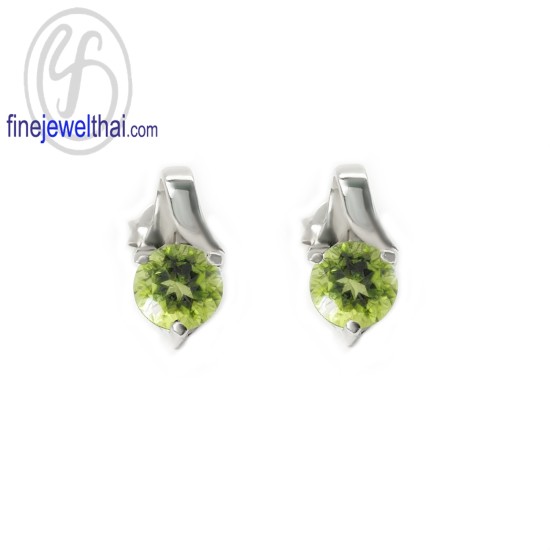 ต่างหูเพอริดอท-ต่างหูเงิน-เพอริดอทแท้-เงินแท้925-ออกแบบพิเศษ-finejewelthai-E1005pd-rd ต่างหูเพอริดอท-ต่างหูเงิน-เพอริดอทแท้-เงินแท้925-ออกแบบพิเศษ-finejewelthai-E1005pd-rd