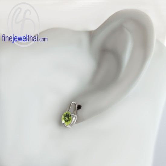 ต่างหูเพอริดอท-ต่างหูเงิน-เพอริดอทแท้-เงินแท้925-ออกแบบพิเศษ-finejewelthai-E1005pd-rd ต่างหูเพอริดอท-ต่างหูเงิน-เพอริดอทแท้-เงินแท้925-ออกแบบพิเศษ-finejewelthai-E1005pd-rd