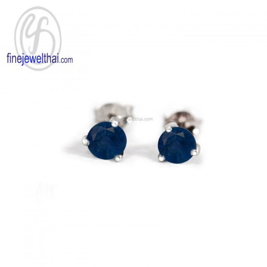 Blue-Sapphire-silver-Design-Earring-finejewelthai-E1025bl_4m