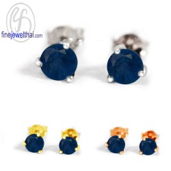 ต่างหูไพลิน-ต่างหูเงิน-ไพลินแท้-เงินแท้925-ออกแบบพิเศษ-finejewelthai-E1025bl_5m