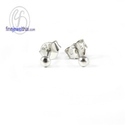 ต่างหูทองคำขาว-ทองคำขาวแท้-ออกแบบพิเศษ-finejewelthai-E1048WG