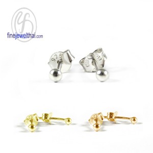 ต่างหูเงิน-เงินแท้925-ออกแบบพิเศษ-finejewelthai-E104800
