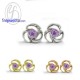 Amethyst-Silver-Design-Earring-finejewelthai-E1052am Amethyst-Silver-Design-Earring-finejewelthai-E1052am