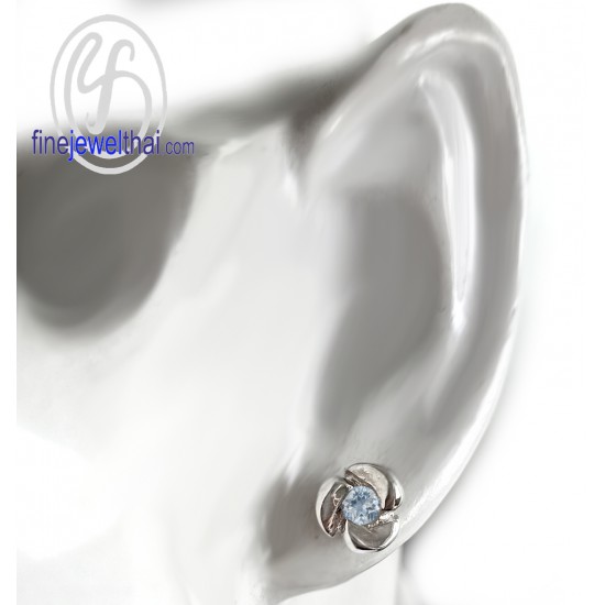 Aquamarine-silver-Design-Earring-finejewelthai-E1052aq