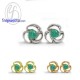 Emerald-silver-Design-Earring-finejewelthai-E1052em Emerald-silver-Design-Earring-finejewelthai-E1052em