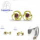 Garnet-silver-Design-Earring-finejewelthai-E1052gm