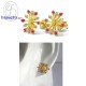 ต่างหูทับทิม-ต่างหูเงิน-เพชรสังเคราะห์-เงินแท้925-E1079rb ต่างหูทับทิม-ต่างหูเงิน-เพชรสังเคราะห์-เงินแท้925-E1079rb