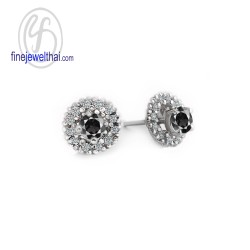 ต่างหูนิล-นิลแท้-ต่างหูพลอย-ต่างหูเพชร-CZ-ต่างหูเงินแท้-Finejewelthai-E1081on00 ต่างหูนิล-นิลแท้-ต่างหูพลอย-ต่างหูเพชร-CZ-ต่างหูเงินแท้-Finejewelthai-E1081on00