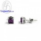 Amethyst-Silver-Earring-Finejewelthai-E1088amt00