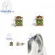 Finejewelthai-Peridot-Silver-Earring-E1088pd00