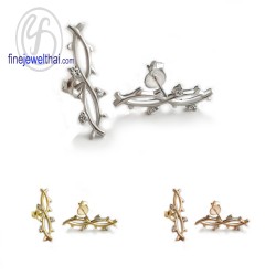 ต่างหูเพชร-ต่างหูเงิน-เพชรสังเคราะห์-เงินแท้925-E1160czp1