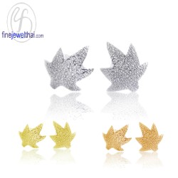 ต่างหูเงิน-เงินแท้925-ออกแบบพิเศษ-finejewelthai-E309100
