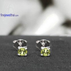 ต่างหูเพอริดอท-ต่างหูเงิน-เพอริดอทแท้-เงินแท้ 925-ออกแบบพิเศษ-finejewelthai-E2165pd ต่างหูเพอริดอท-ต่างหูเงิน-เพอริดอทแท้-เงินแท้ 925-ออกแบบพิเศษ-finejewelthai-E2165pd