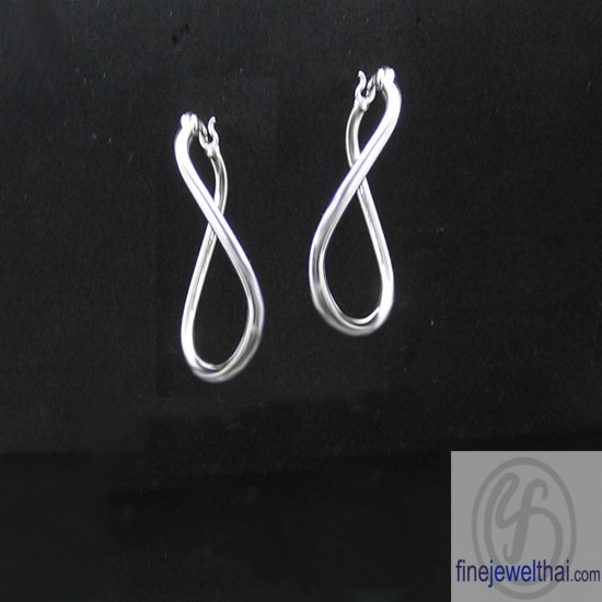 ต่างหูเงิน-ต่างหูออกแบบ-เงินแท้-E218200