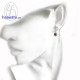 ต่างหูมุก-ต่างหูเพชร-มุกสีดำ-ต่างหูเงินแท้-finejewelthai-E3024pl