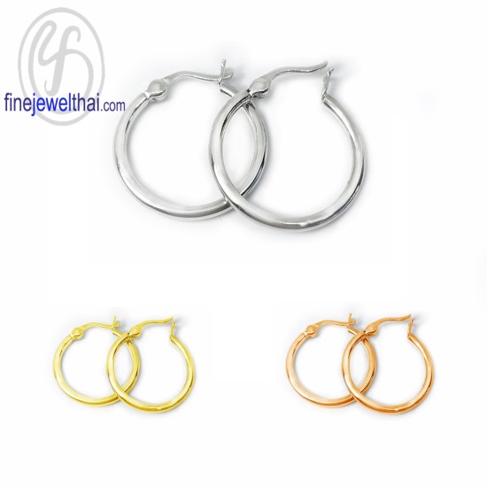 ต่างหูห่วง-ต่างหูเงิน-เงินแท้925-ออกแบบพิเศษ-finejewelthai-E30850000