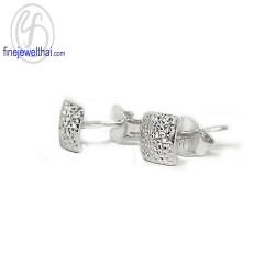 ต่างหู-ต่างหูเงิน-เงินแท้925-ออกแบบพิเศษ-finejewelthai-E308800