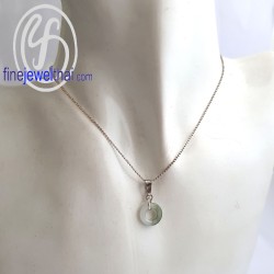 จี้-จี้หยก-จี้เงินแท้-พลอยประจำเดือนเกิด-Finejewelthai - P3057jd00-G จี้-จี้หยก-จี้เงินแท้-พลอยประจำเดือนเกิด-Finejewelthai - P3057jd00-G