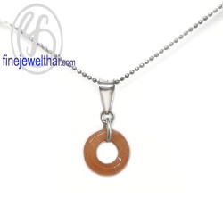 จี้-จี้หยก-จี้เงินแท้-พลอยประจำเดือนเกิด-Finejewelthai - P3057jd00-O