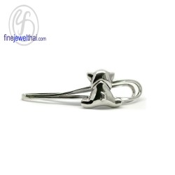 ที่ติดเนคไท-สุนัข-เงินแท้-N100100_1