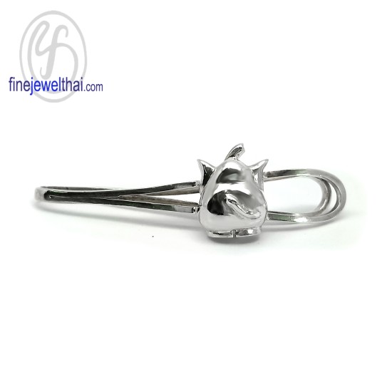 ที่ติดเนคไท-ช้าง-เงินแท้-N100100_2 ที่ติดเนคไท-ช้าง-เงินแท้-N100100_2