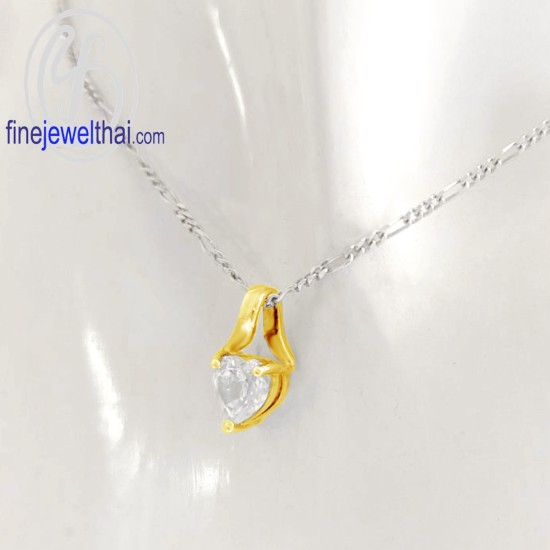 จี้เพชร-จี้หัวใจ-จี้ทอง-เพชรแท้-ทองคำแท้-Finejewelthai-P1005DG จี้เพชร-จี้หัวใจ-จี้ทอง-เพชรแท้-ทองคำแท้-Finejewelthai-P1005DG