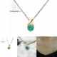 จี้มรกต-จี้เงิน-จี้พลอย-มรกตแท้-พลอยประจำเดือน-P1005em-Rd จี้มรกต-จี้เงิน-จี้พลอย-มรกตแท้-พลอยประจำเดือน-P1005em-Rd