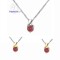 จี้ทับทิม-จี้เงิน-จี้พลอย-ทับทิมแท้-พลอยประจำเดือน-P1005rb-Rd