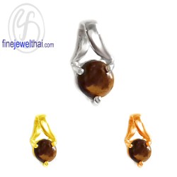 จี้ไทเกอร์อาย-จี้เงิน-จี้พลอย-พลอยประจำเดือน-P1005te