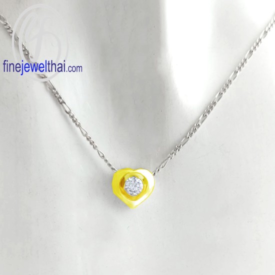 จี้เพชร-จี้หัวใจ-จี้ทอง-เพชรแท้-ทองคำแท้-Finejewelthai-P1008DG จี้เพชร-จี้หัวใจ-จี้ทอง-เพชรแท้-ทองคำแท้-Finejewelthai-P1008DG