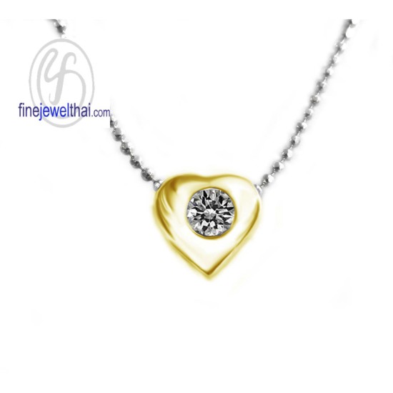 จี้เพชร-จี้หัวใจ-จี้ทอง-เพชรแท้-ทองคำแท้-Finejewelthai-P1008DG จี้เพชร-จี้หัวใจ-จี้ทอง-เพชรแท้-ทองคำแท้-Finejewelthai-P1008DG
