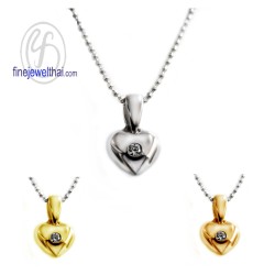 จี้เพชร-จี้หัวใจ-จี้เงิน-เพชร-cz-พลอยประจำเดือนเกิด-Finejewelthai-P1011cz